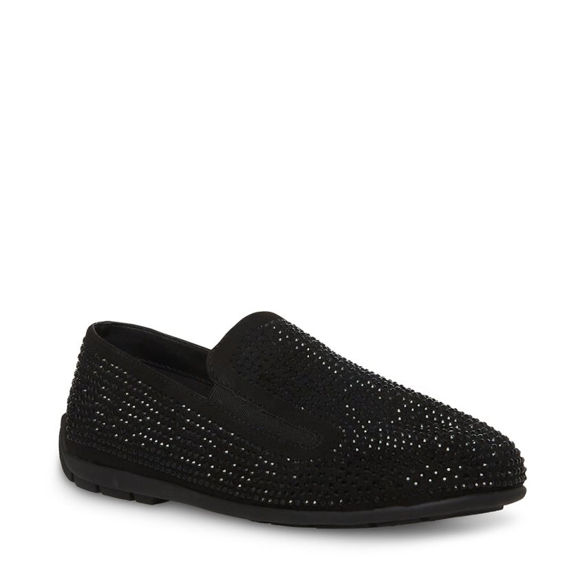 Loafers Steve Madden Acaviar Niños Negras | ES AT0318